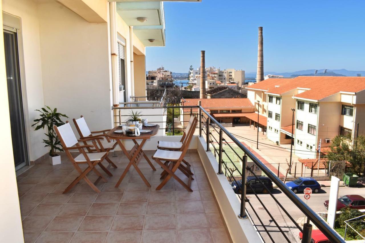 Karma Apartment - Next To Sandy Beach Chania  ภายนอก รูปภาพ