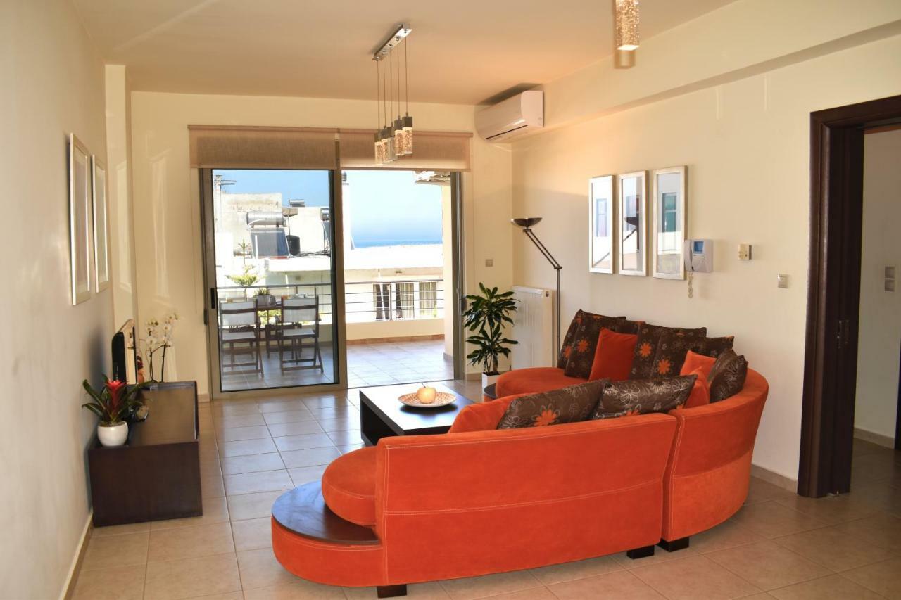 Karma Apartment - Next To Sandy Beach Chania  ภายนอก รูปภาพ