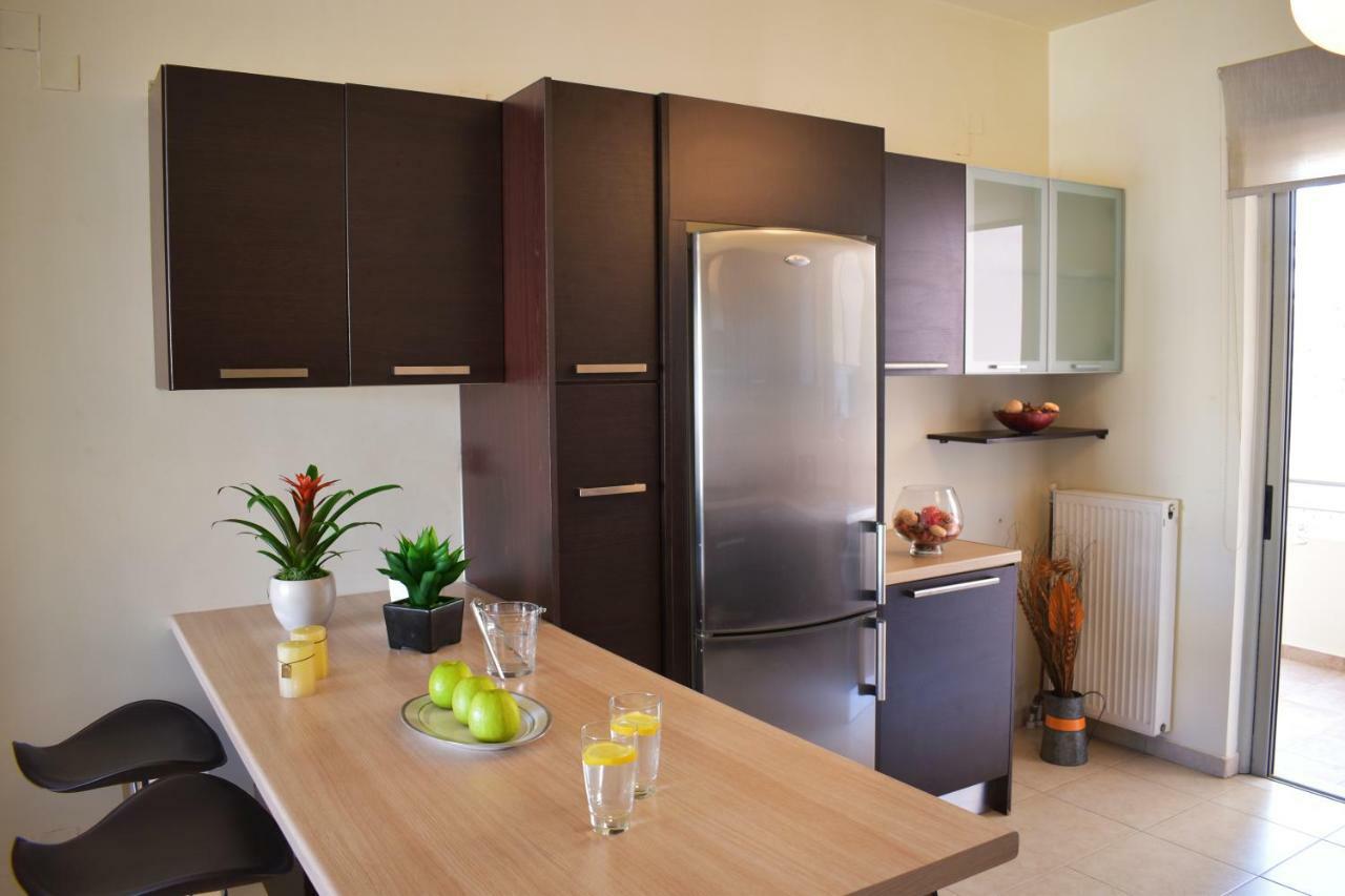 Karma Apartment - Next To Sandy Beach Chania  ภายนอก รูปภาพ