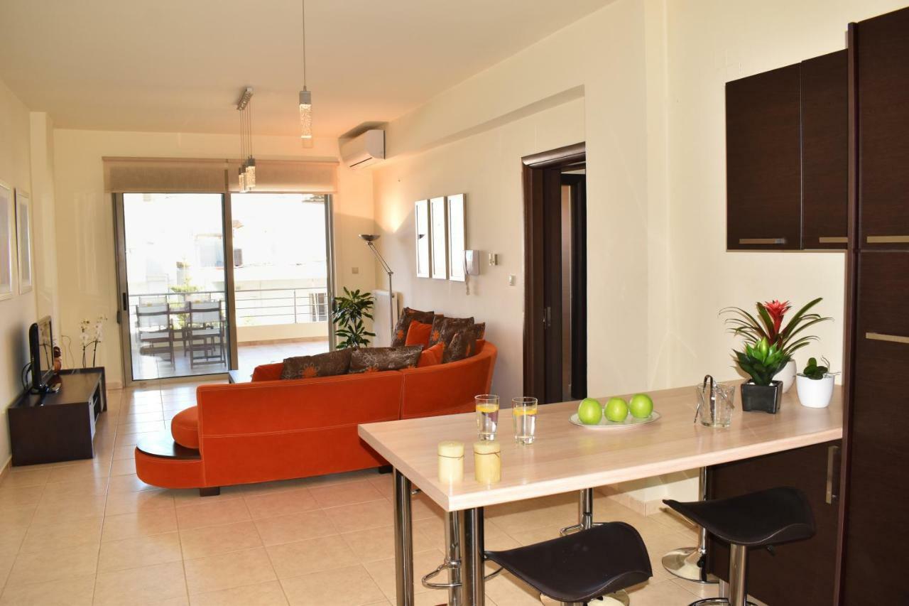 Karma Apartment - Next To Sandy Beach Chania  ภายนอก รูปภาพ