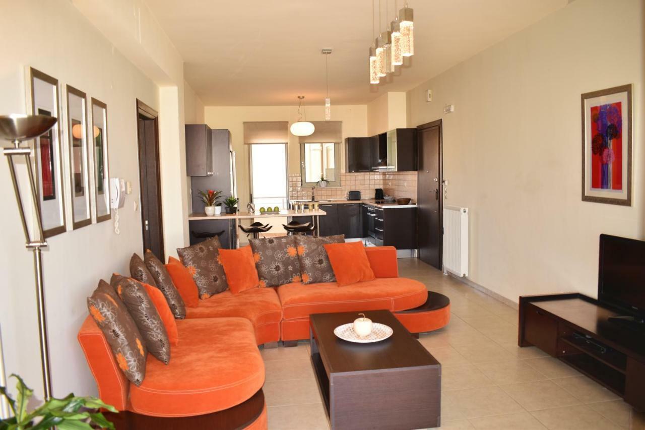 Karma Apartment - Next To Sandy Beach Chania  ภายนอก รูปภาพ