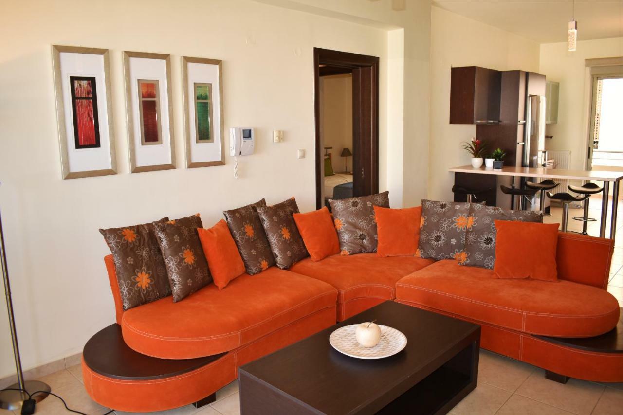 Karma Apartment - Next To Sandy Beach Chania  ภายนอก รูปภาพ